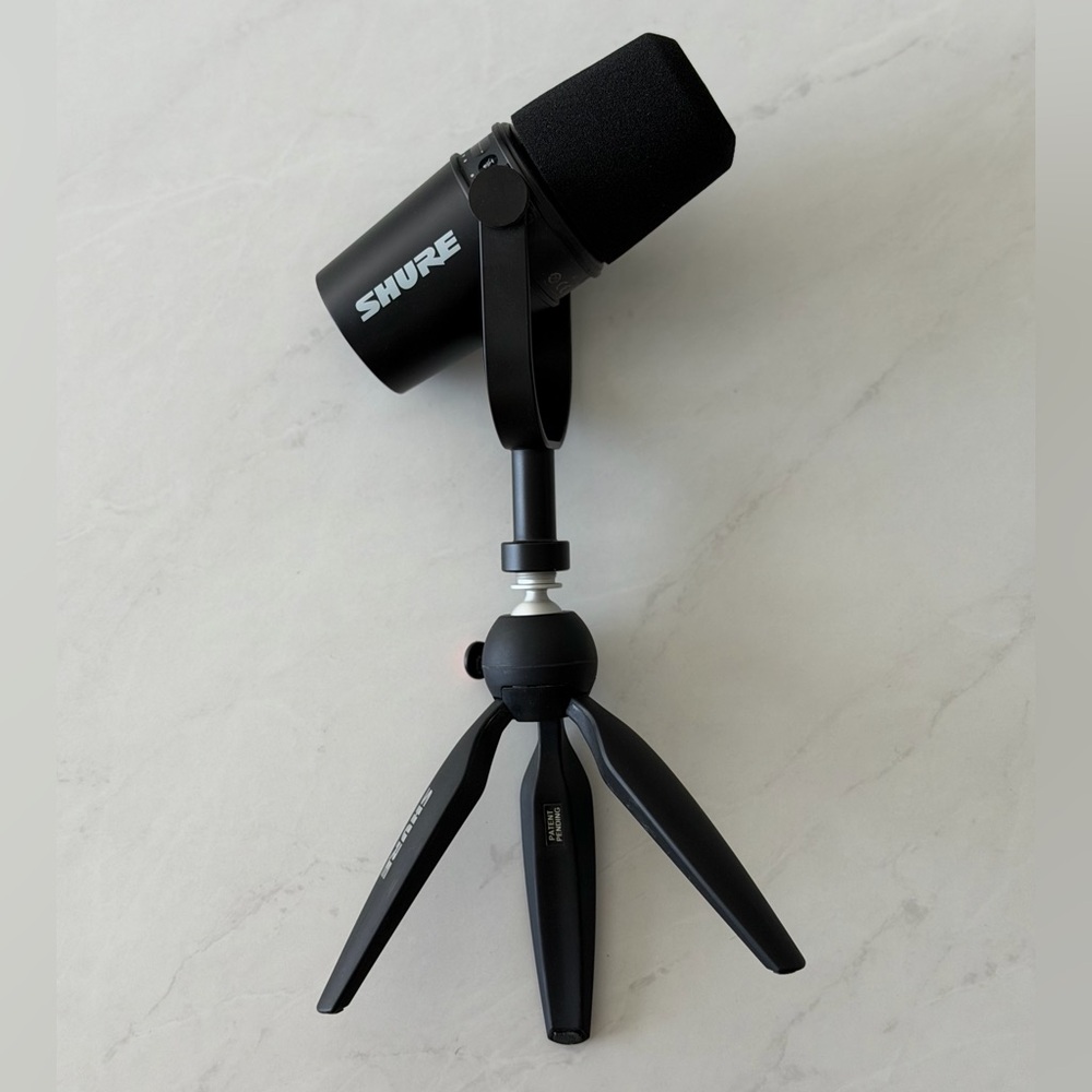 Shure Black Microphone
